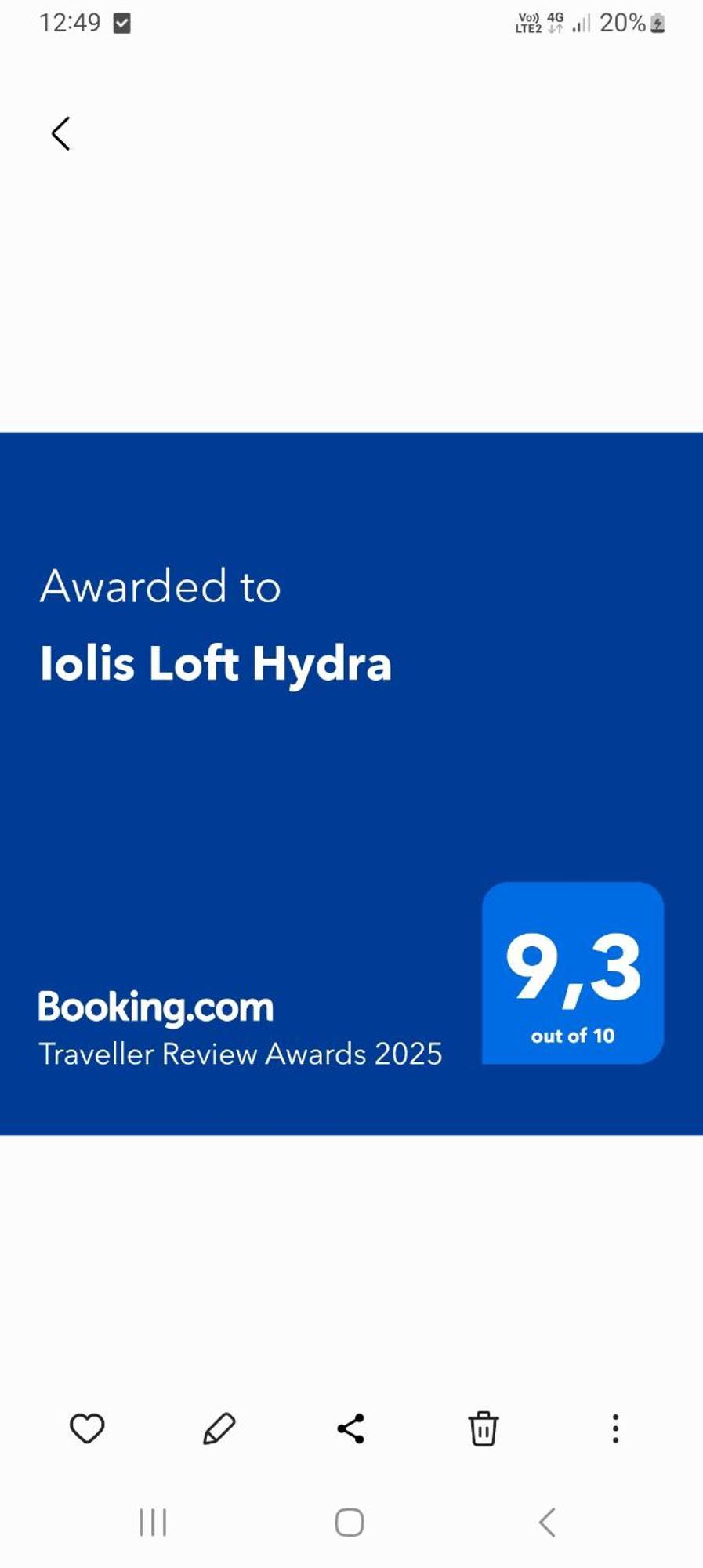Iolis Loft Hydra Apartment ภายนอก รูปภาพ